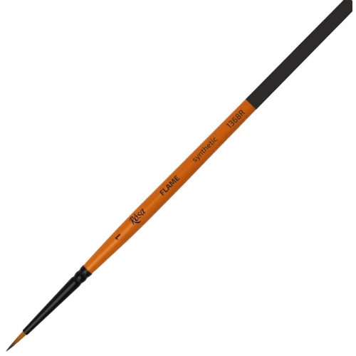 Синтетика кругла, FLAME 1368R, №1, к.р. пензель ROSA