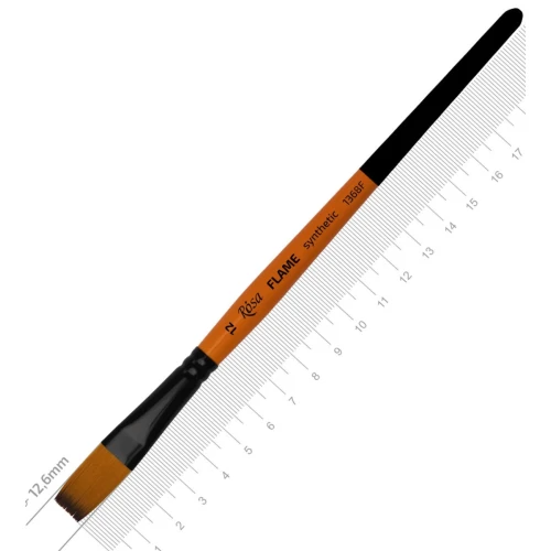 Синтетика плоска, FLAME 1368F, №12, к.р. пензель ROSA