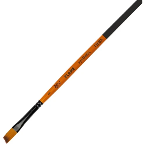 Синтетика угловая  FLAME 1368А, №1, к.р.  кисть ROSA