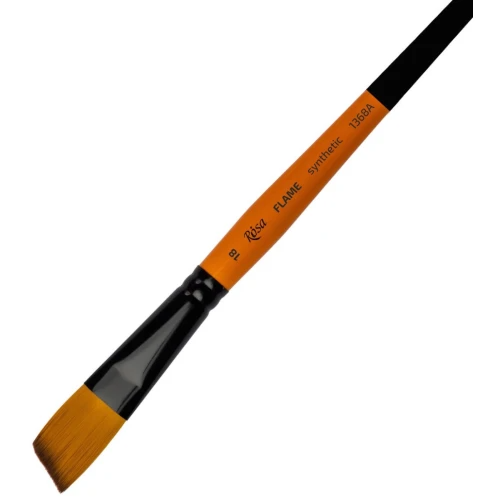Синтетика кутова, FLAME 1368А, №18, к.р. пензель ROSA