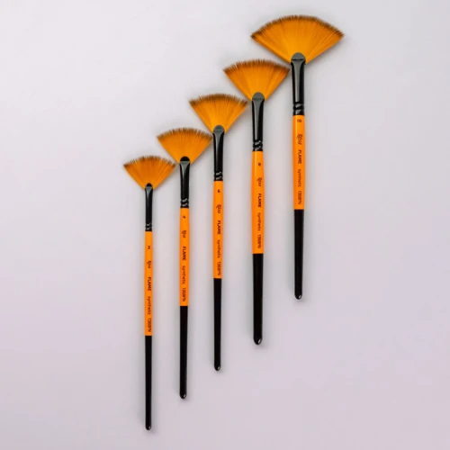 Синтетика веерная FLAME 1368FN, №2, к.р. кисть ROSA 3