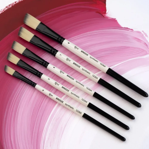 Синтетика угловая BREEZE 1226А, №6, к.р. кисть ROSA 5