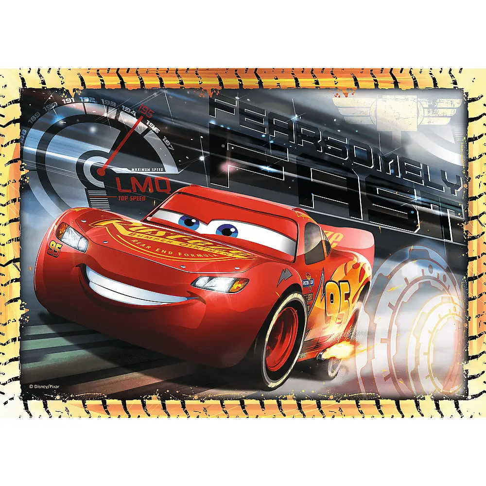 Пазл "4 в 1" - Напоготові, вперед!/Disney Cars 3, Trefl, 34608 1