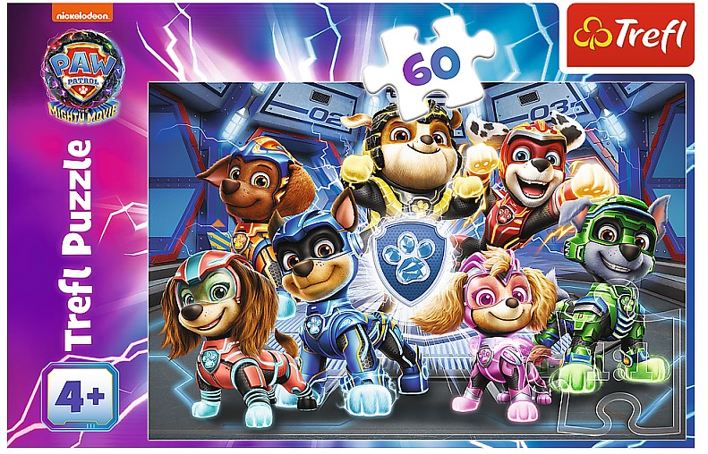 Пазл "60" - Герои города приключений/ Viacom PAW PATROL, Trefl, 17385 1