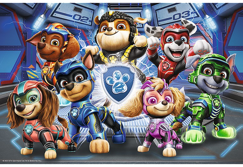 Пазл "60" - Герои города приключений/ Viacom PAW PATROL, Trefl, 17385 2