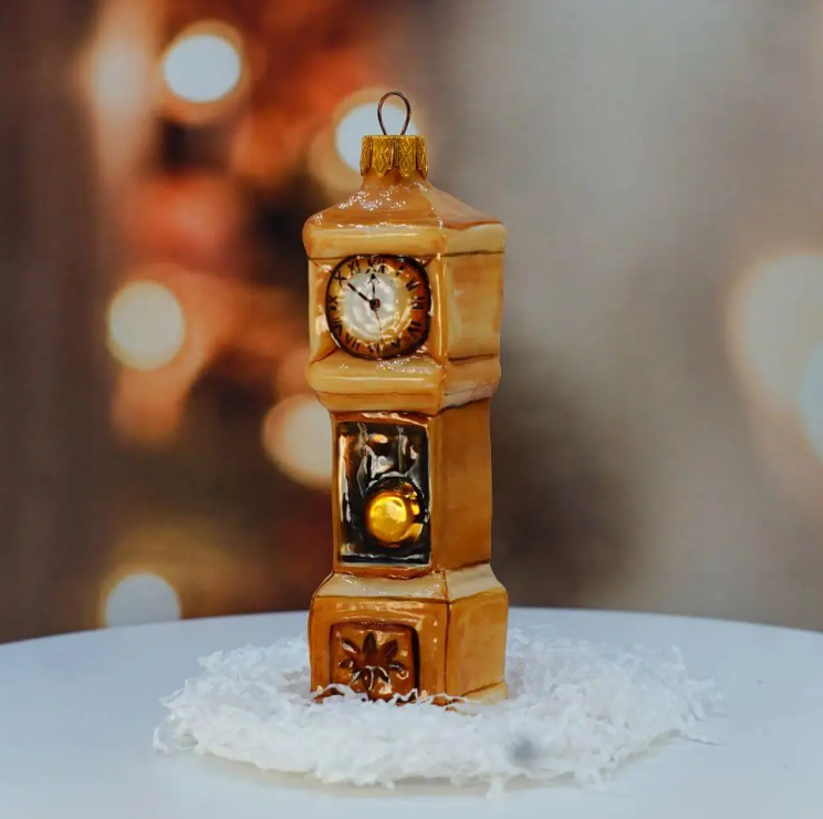 Іграшка ялинкова "Годинник floor clock", MarryChupmas