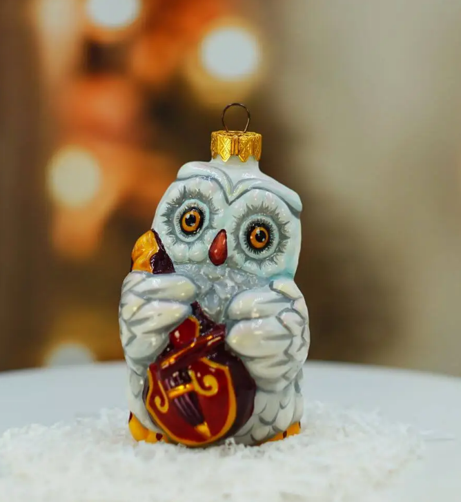 Іграшка ялинкова "Сова зі скрипкою", MarryChupmas