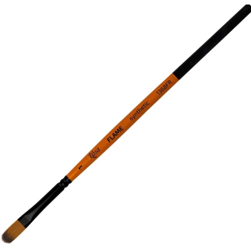 Синтетика овальная FLAME 1368FR, №1, к.р. ,кисть ROSA