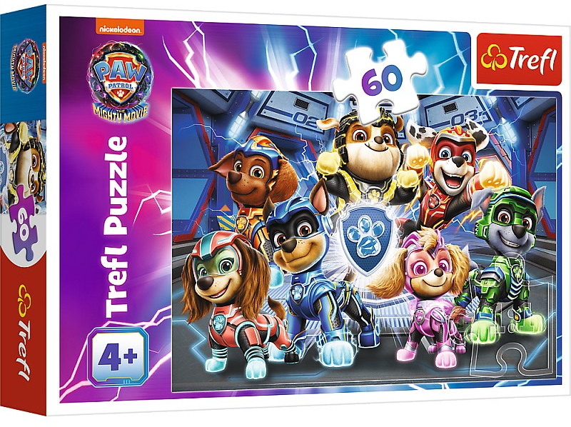 Пазл "60" - Герои города приключений/ Viacom PAW PATROL, Trefl, 17385