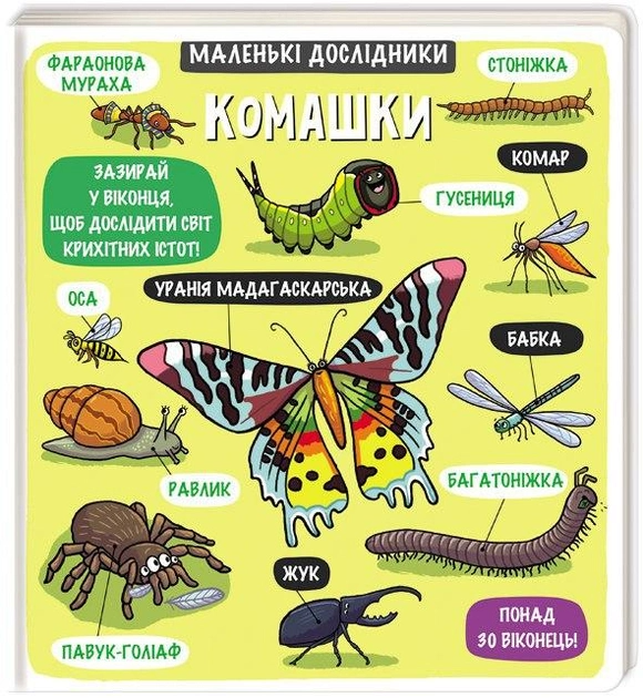 Книга "Маленькі дослідники: Комашки. Мартін Р." (у) (3845)