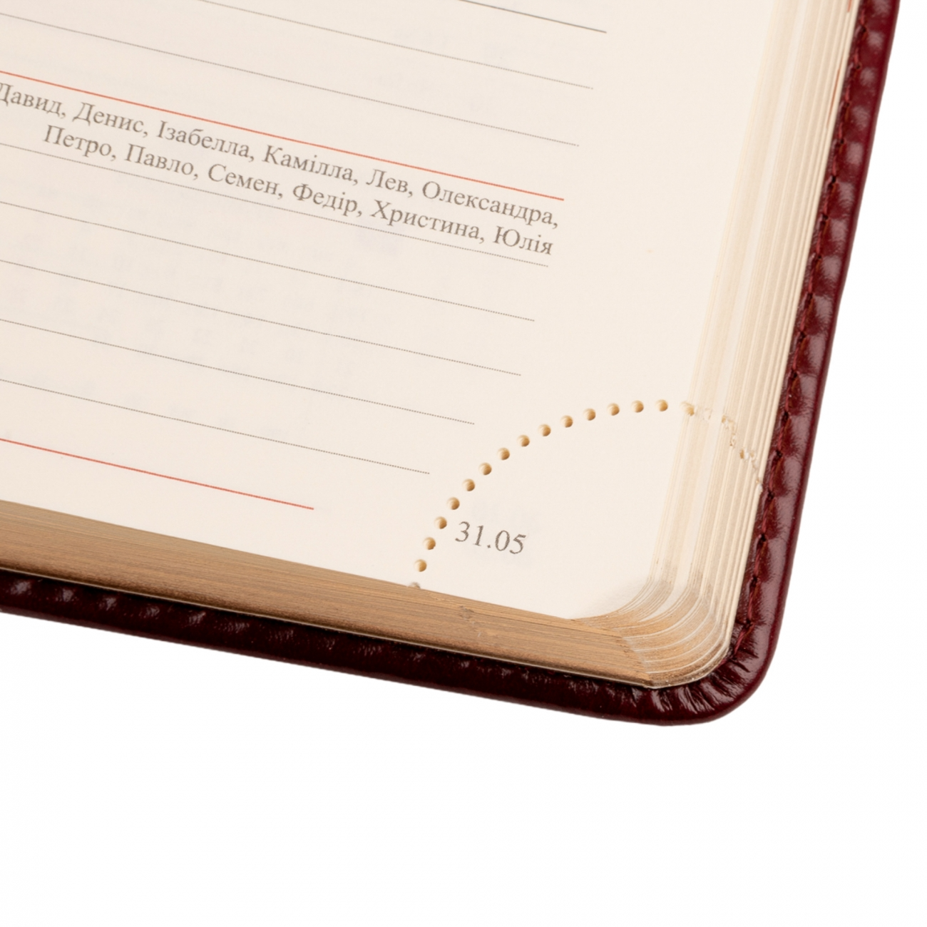 Ежедневник датированный А5 2024, "Whisky", твердый, 368 стр., бордо, 252449, Leo Planner 8