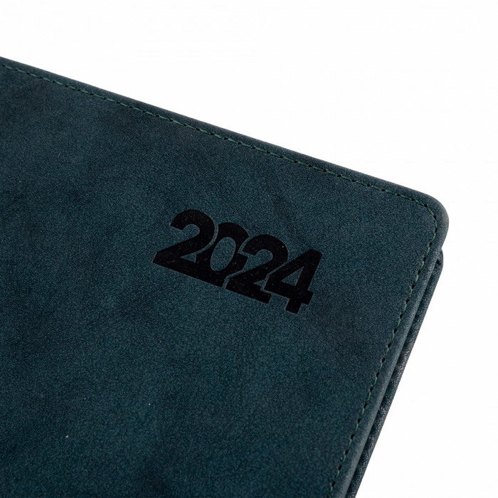 Ежедневник датированный А5 2024, "Case", интегральный, 368 стр., графит, 252425, Leo Planner 5