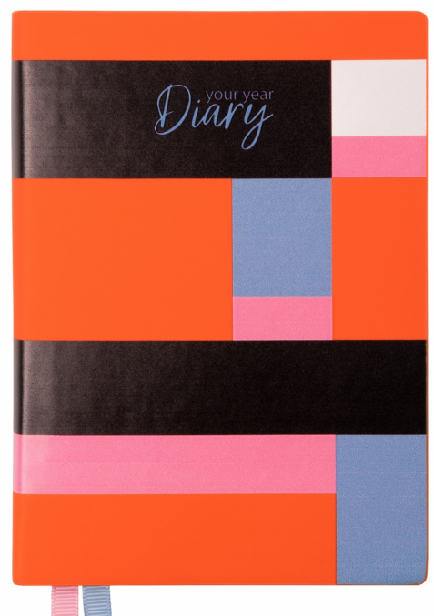 Ежедневник датированный А6 2024, "Aria", мягкий, 352 стр., 252458, Leo Planner