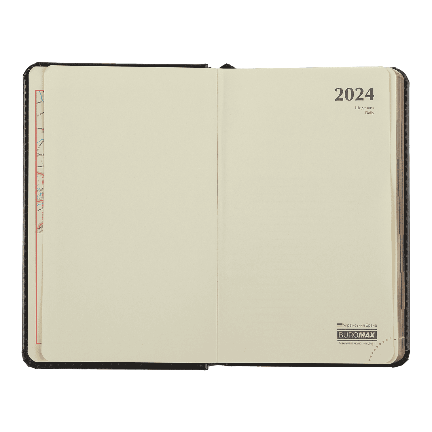 Ежедневник датированный A6, 2024, Donna Line, коричневый, BM.2513-18 5