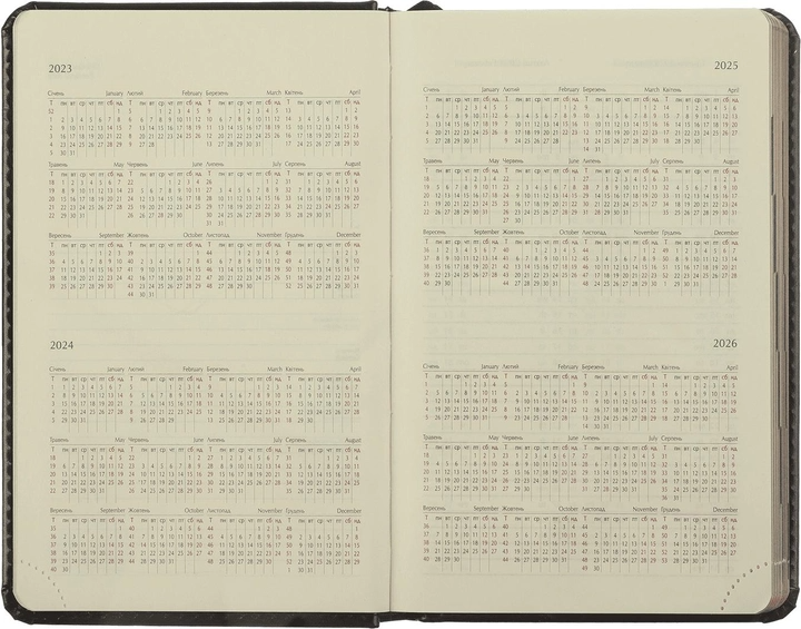 Ежедневник датированный А6, 2024, Cherie, синий, BM.2535-02 5