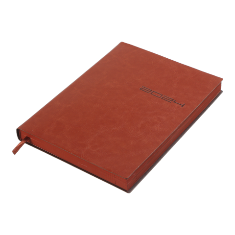 Щоденник датований A5, 2024, Ideal, коричневий, BM.2175-19 1
