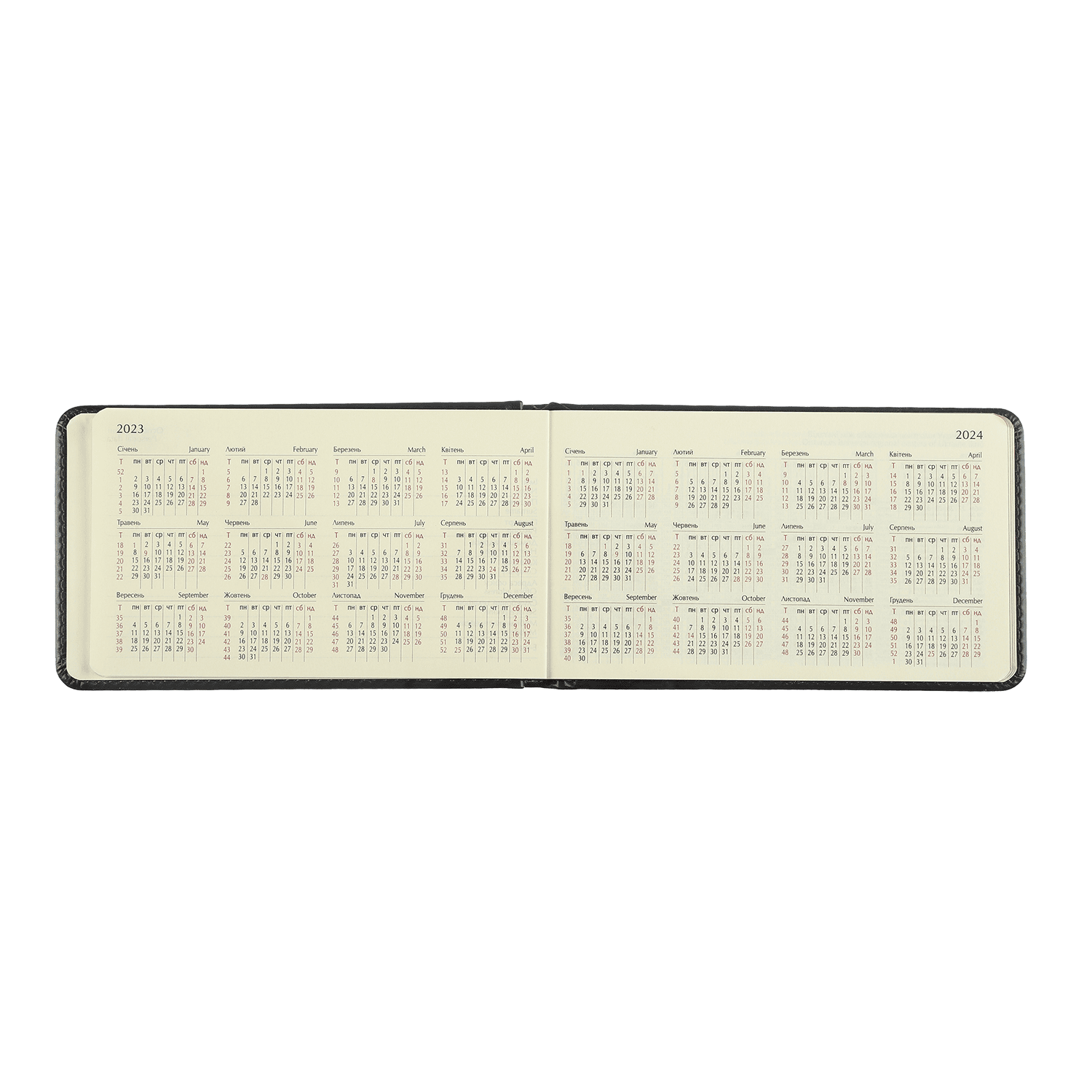 Еженедельник датированный карманный, 2024, Velour, мятный, BM.2902-38 4