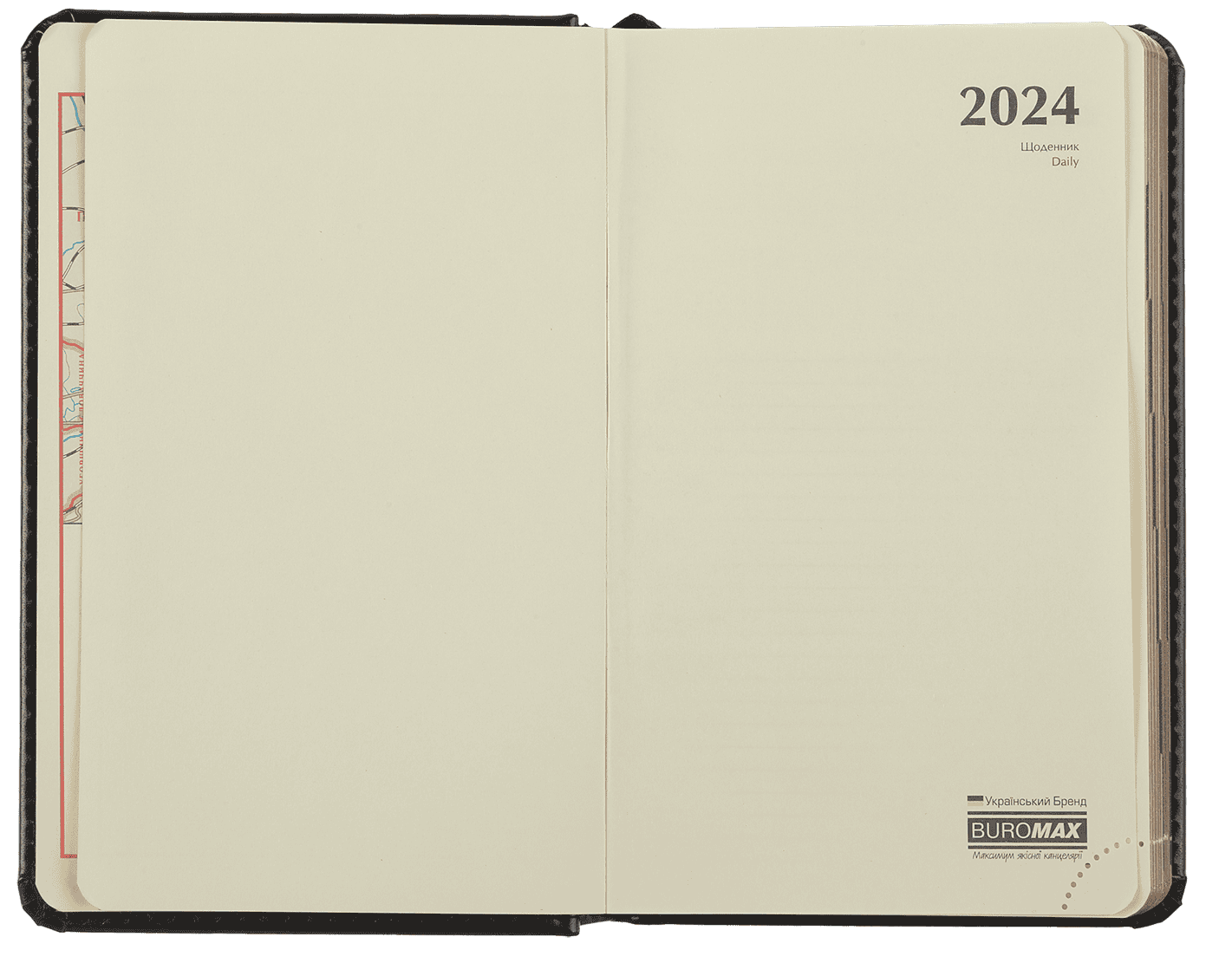 Ежедневник датированный А6, 2024, Salerno, зеленый, BM.2530-04 4