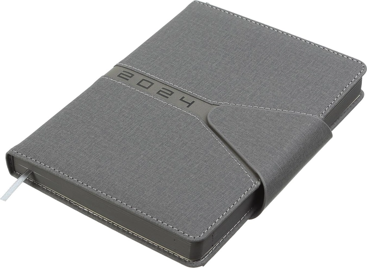 Щоденник датований A5, 2024, Navigator, сірий, BM.2124-09 1