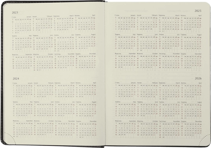 Щоденник датований A5, 2024, Touch me, блакитний, BM.2137-14 6