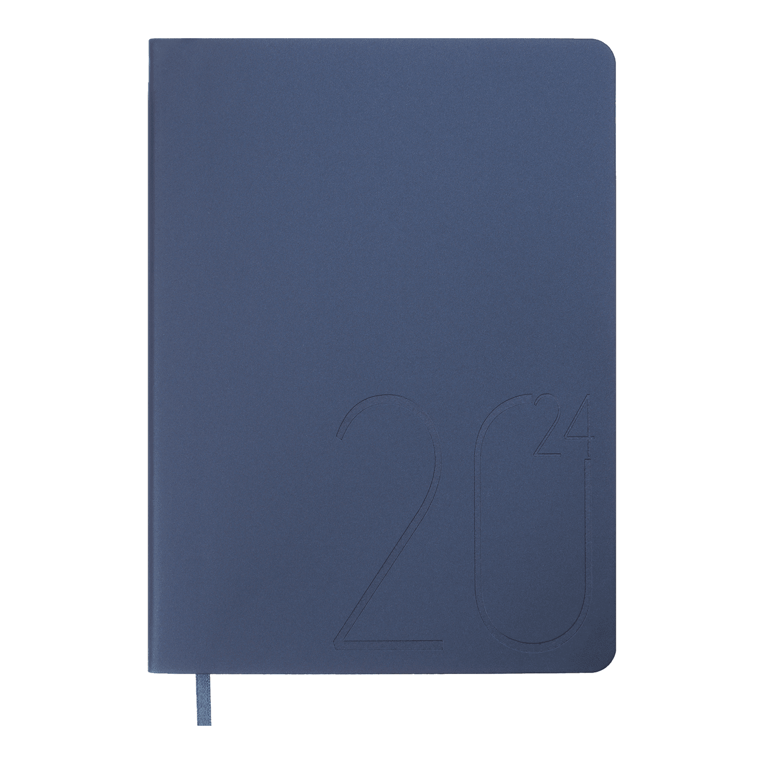 Щоденник датований A5, 2024, Steel, синій, BM.2127-02