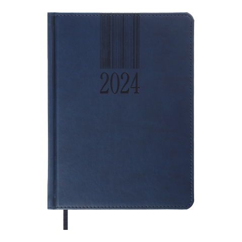 Щоденник датований A5, 2024, Code, синій, BM.2142-02