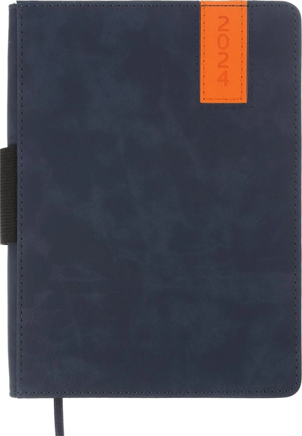 Ежедневник датированный A5, 2024, Verona, синий, BM.2115-02