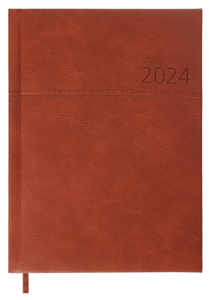Щоденник датований A5, 2024, Orion, світло-коричневий, BM.2150-18