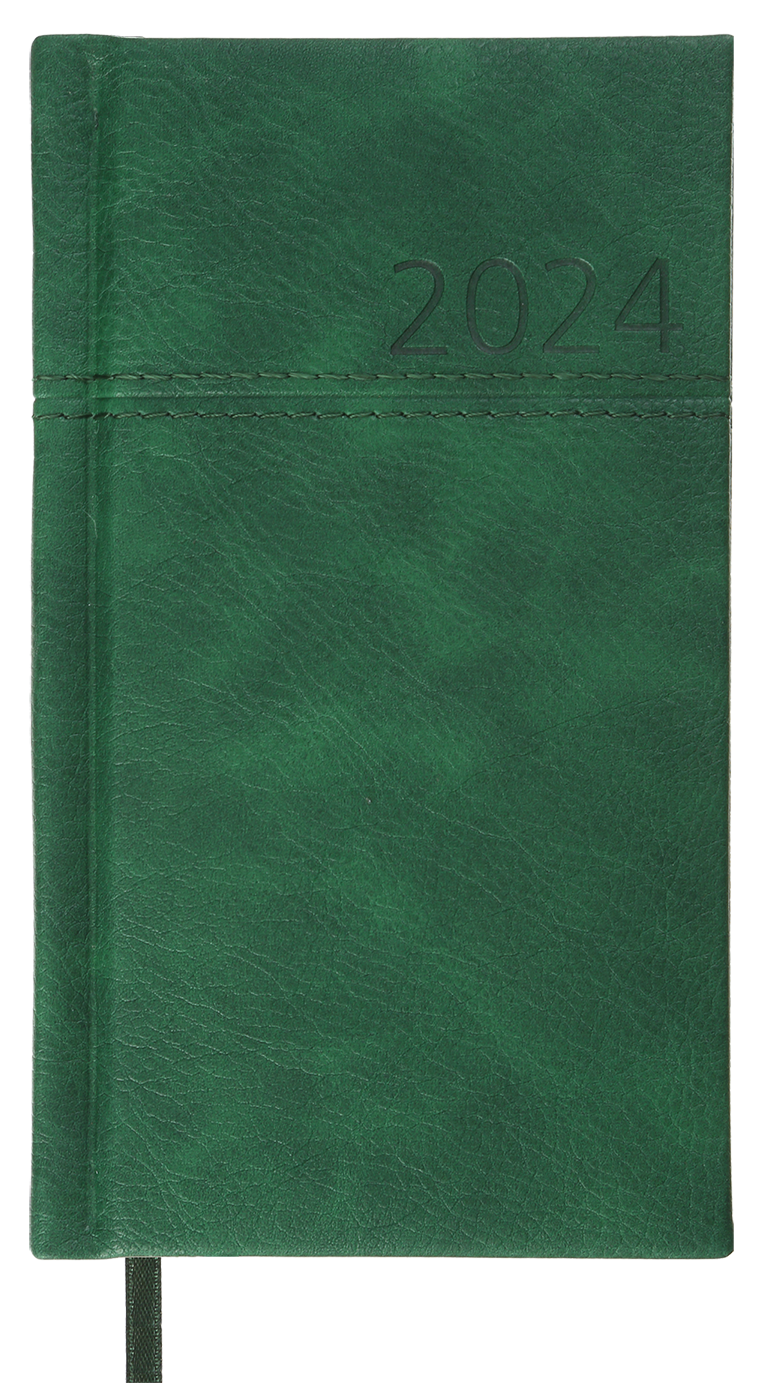 Еженедельник датированный карманный, 2024, Orion, зеленый, BM.2895-04