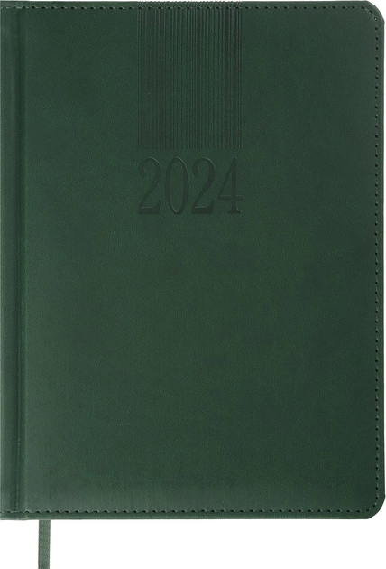 Ежедневник датированный A5, 2024, Code, зеленый, BM.2142-04