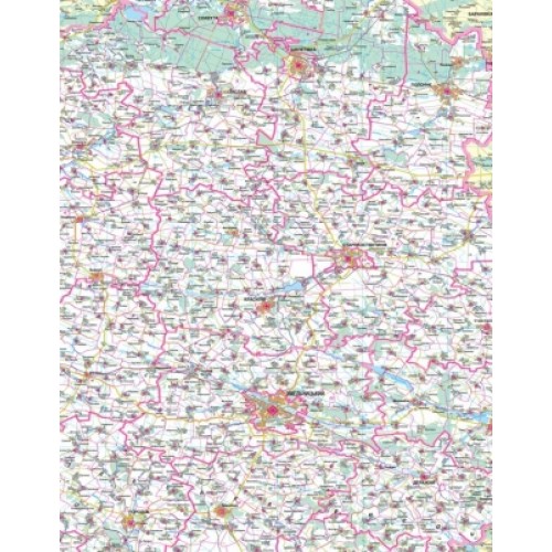 Карта п/а Хмельницька обл., м-б 1:250 000, (у) 1730 1