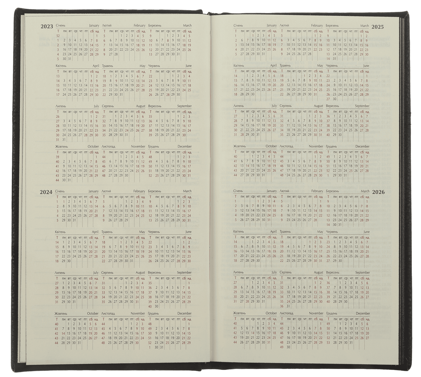 Еженедельник датированный карманный, 2024, Bravo, синий, BM.2893-02 5
