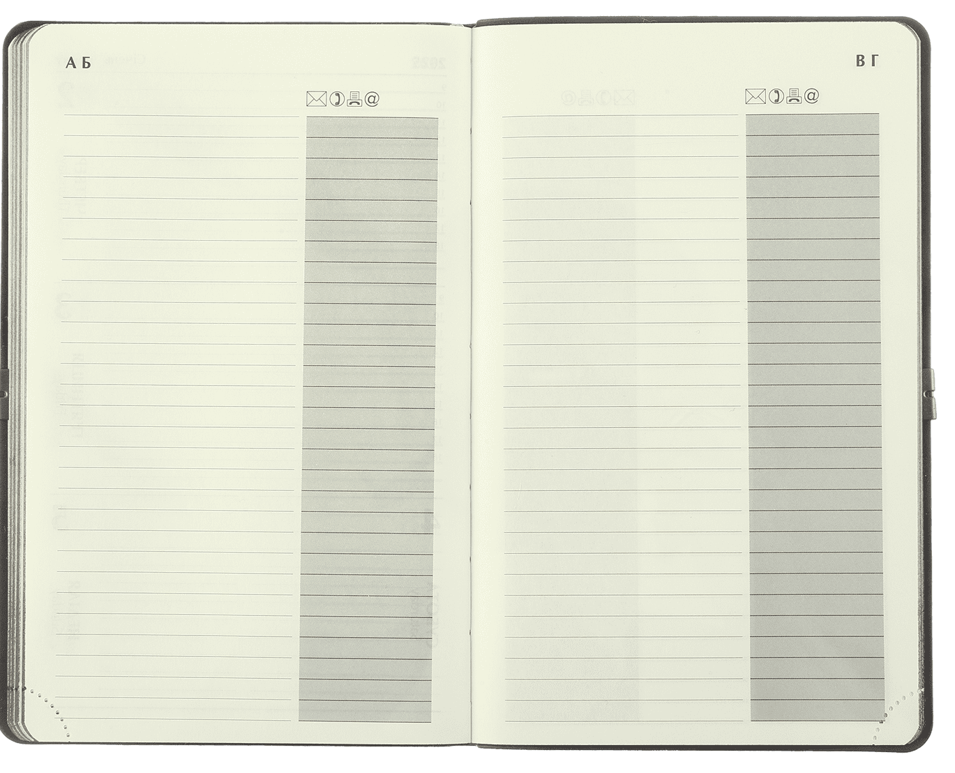 Еженедельник датированный А5, 2024, Steel, темно-синий, BM.2709-03 6