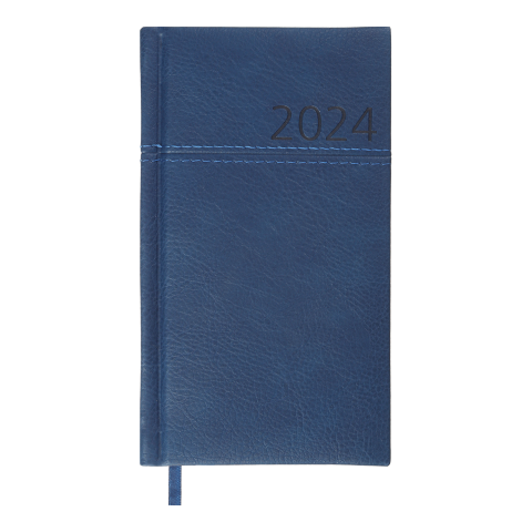 Еженедельник датированный карманный, 2024, Orion, синий, BM.2895-02