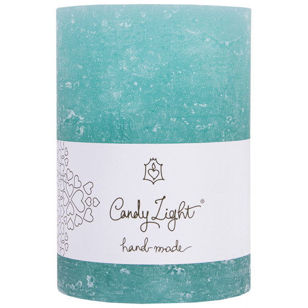 Свеча 7*10 см, бирюзовый, С07*10/1-5.6, Candy Light