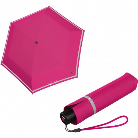 Зонт складной Rookie Manual Flamingo Reflective, Knirps