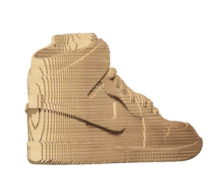 Картонний конструктор "Cartonic 3D Puzzle SNEAKER", CARTMSNK 1