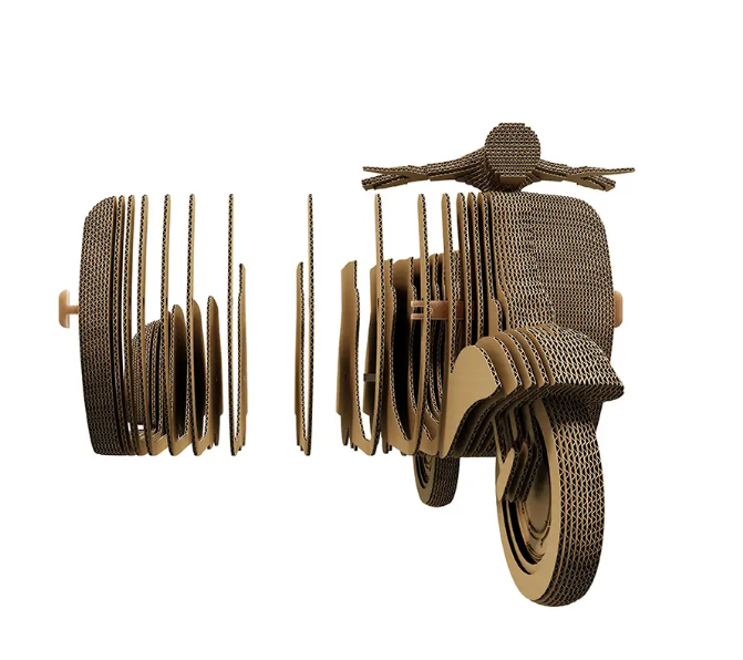 Картонний конструктор "Cartonic 3D Puzzle Scooter", CARTSCOO 2