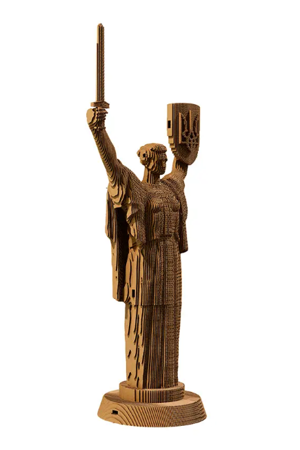 Картонний конструктор "Cartonic 3D Puzzle MOTHER UKRAINE", CARTMOTHER 1