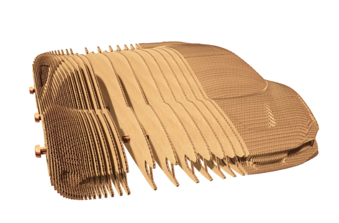 Картонний конструктор "Cartonic 3D Puzzle FERRARI", CARTFER 2