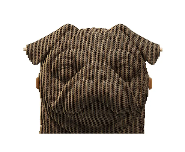 Картонний конструктор "Cartonic 3D Puzzle Pug", CARTPUG 2