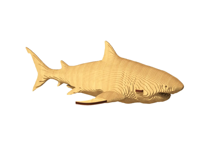 Картонний конструктор "Cartonic 3D Puzzle SHARK", CARTSHARK 2