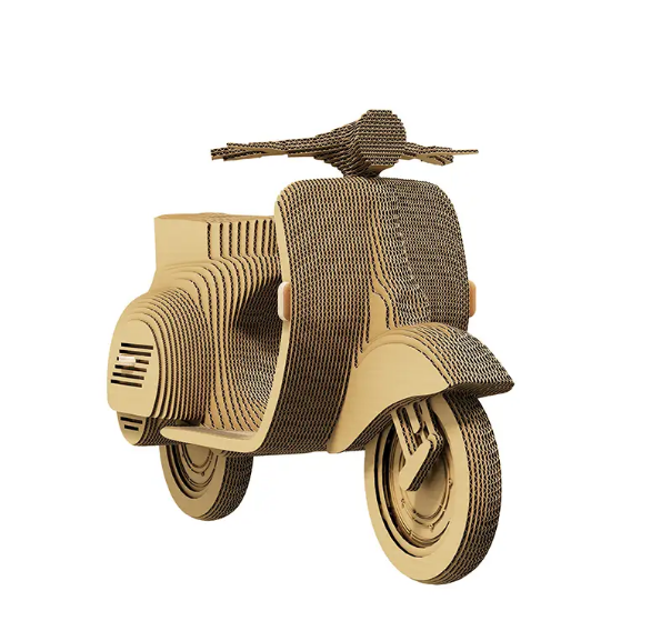 Картонний конструктор "Cartonic 3D Puzzle Scooter", CARTSCOO