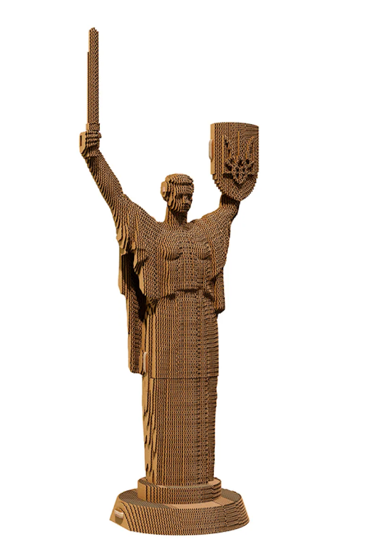 Картонний конструктор "Cartonic 3D Puzzle MOTHER UKRAINE", CARTMOTHER
