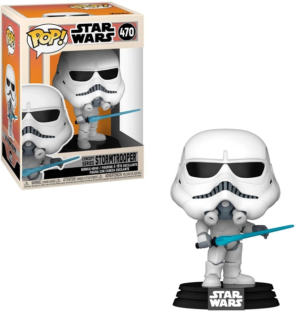 Фігурка Funko Pop серії "Star Wars: Concept Series" - Штурмовик, 56769 3