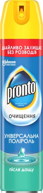 Поліроль д/меблів Пронто Універсальний 250 мл, 318349