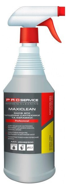 Средство PRO для ванной комнаты с распылителем Maxiclean, 1л