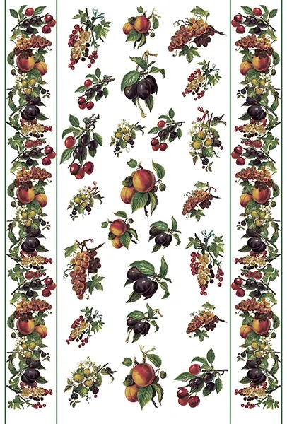 Карта декупажная 50*70 см, Античные фрукты 60 г/м², EAS.036 Calambour