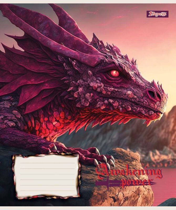 Тетрадь 12 кос. 1В Dragon, 766299 2
