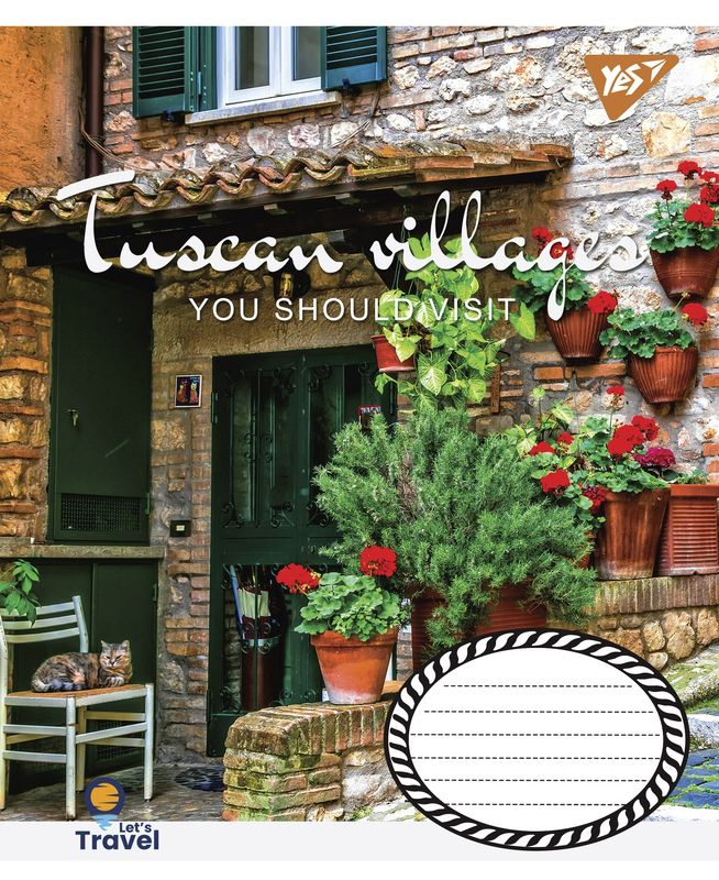 Тетрадь 48 лин. YES Tuscan villages, 766032 2